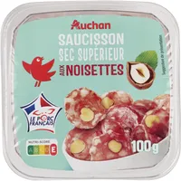 Saucisson sec supérieur aux noisettes