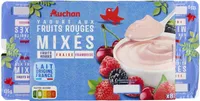 YAOURT AUX FRUITS MIXES FRUITS ROUGES Fraise, framboise, fruits rouges