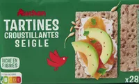 Tartines croustillantes seigle