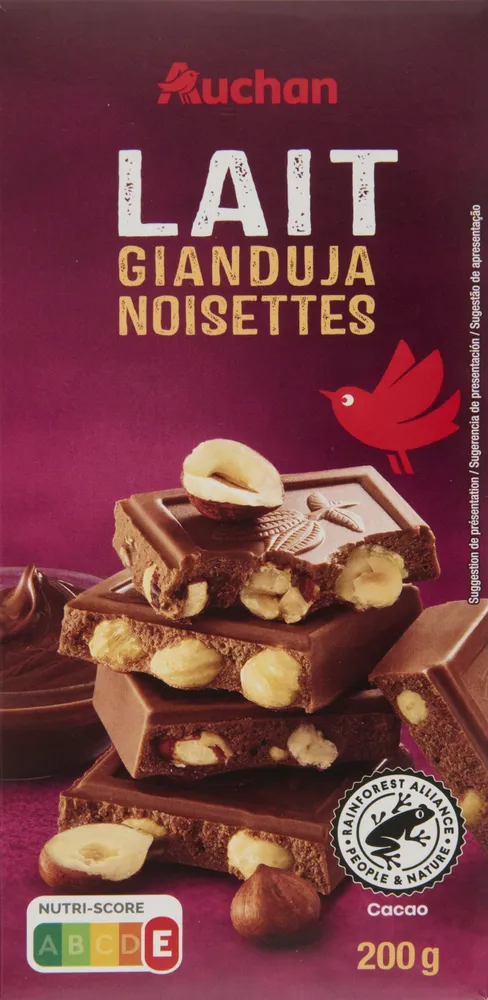 Lait Gianduja Noisettes