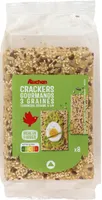 Crackers gourmands 3 graines