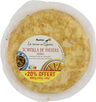 TORTILLA DE PATATAS, producido en España