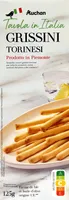 Auchan tavola in italia grissini torinesi 125 gr