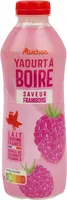 Yaourt à boire saveur framboise