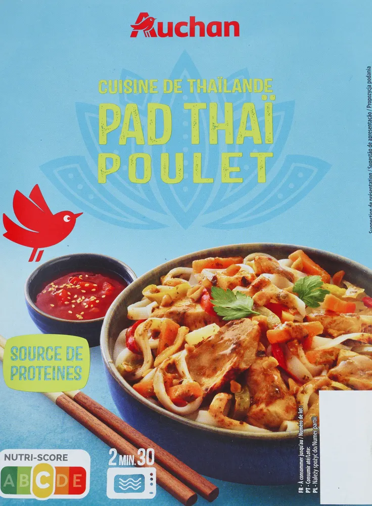 Pad thai poulet