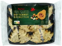 Mini cakes butternut noisettes x12