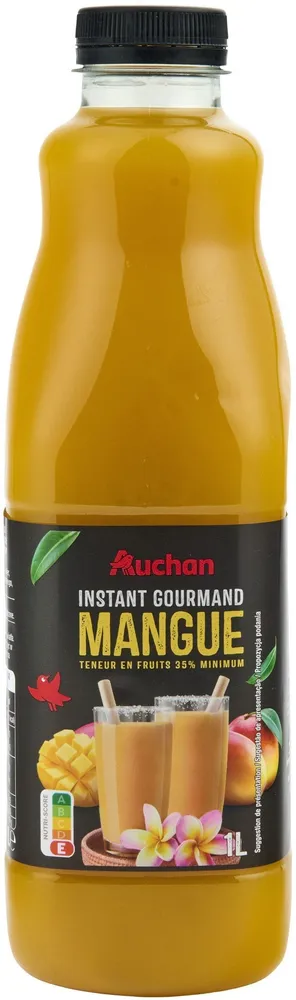 Instant gourmand Mangue. Teneur en fruits : 35% minimum