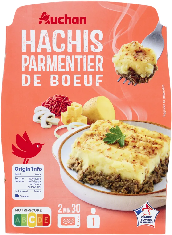 Hachis parmentier de boeuf