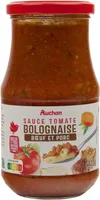 Sauce tomate bolognaise boeuf et porc