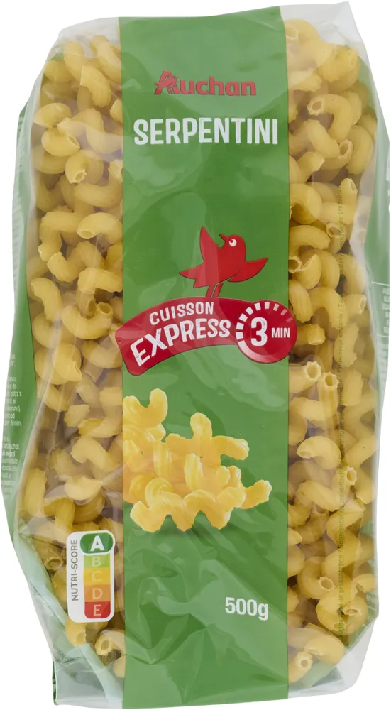 Serpentini cuisson express 3 min