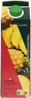 Pur jus d'ananas - Origine Costa Rica. Naturellement riche en vitamine C. Sans sucres ajoutés* *Comme tous les jus de fruits. Contient les sucres naturellement présents dans les fruits.