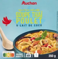 Soupe Thaï Poulet & Lait de coco