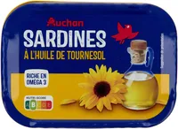Sardines à l'huile de tournesol