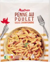 Penne au poulet sauce aux champignons