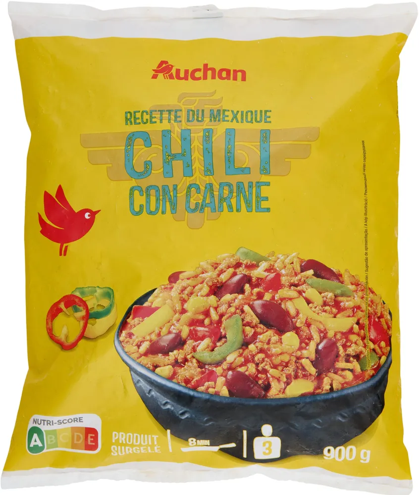 Recette du Mexiquechili con carne