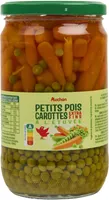 Petits pois à l'étuvée extra fins et carottes