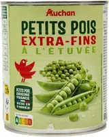 Petits pois extra fins à l'étuvée