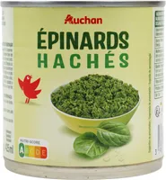 Épinards hachés
