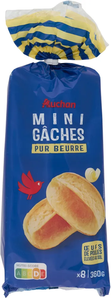 Mini-gâches pur beurre