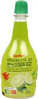 Spécialité au jus de citron vert à base de jus concentré et à l'huile essentielle de citron vert