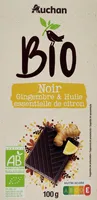 Noir Gingembre et Huile essentielle de citron