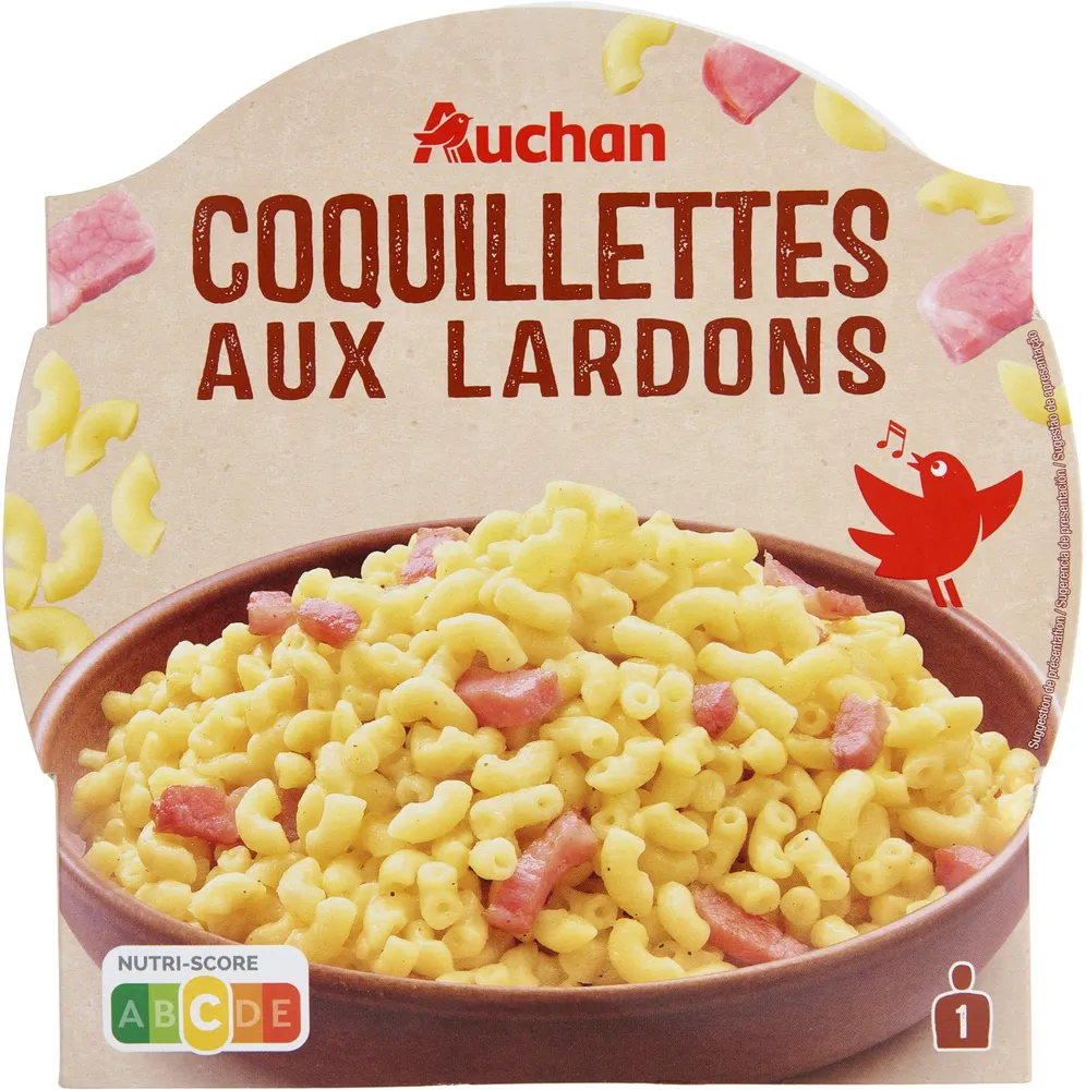Coquillettes aux lardons