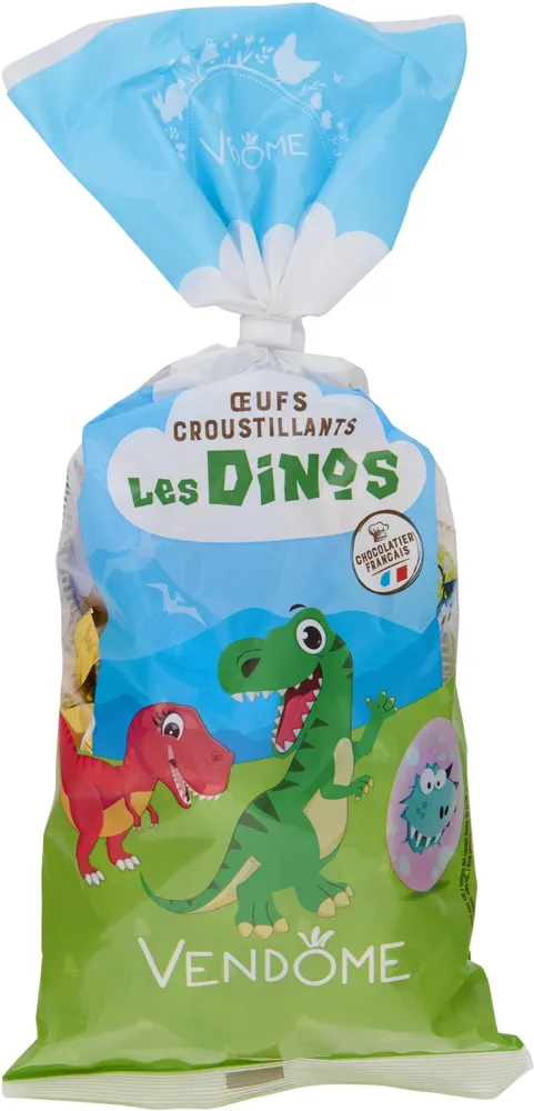 Vendome sac oeufs chocolat lait croustillant 300g