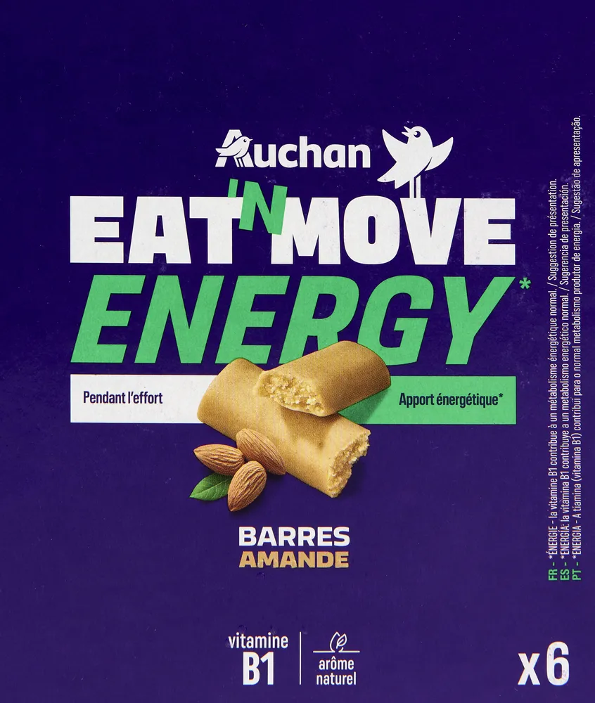 Eat'n move - ENERGY - Barre amande