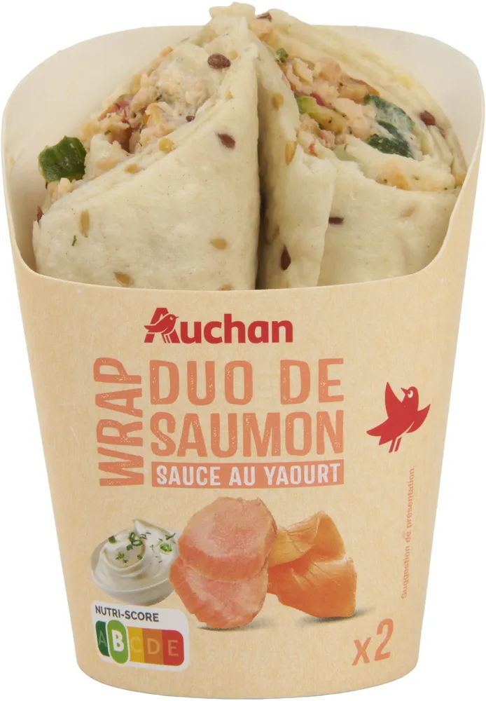 Duo de saumon sauce au yaourt