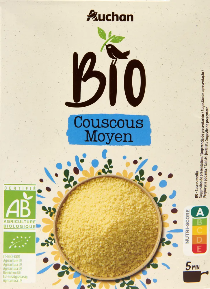 Couscous moyen Bio