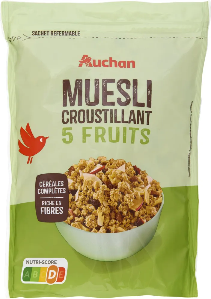 Muesli croustillant 5 fruits