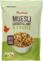 Muesli croustillant 5 fruits