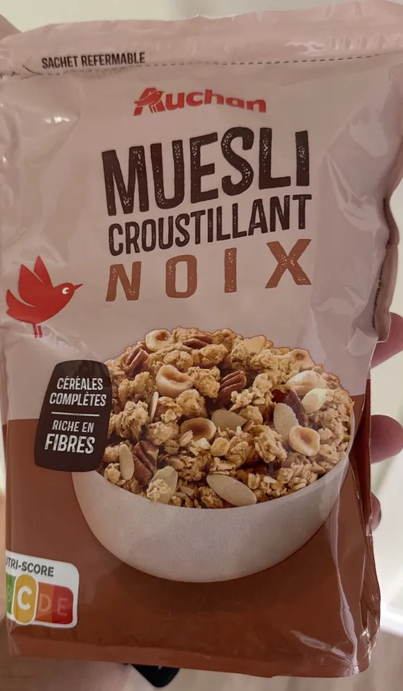 Muesli croustillant noix