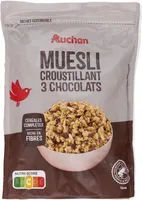 Muesli croustillant 3 chocolats