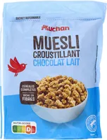 Muesli croustillant chocolat lait