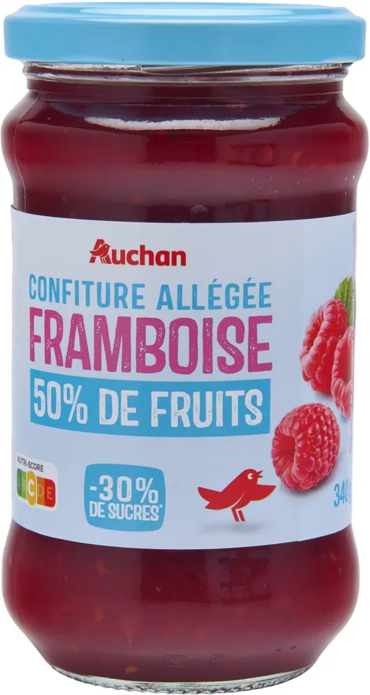 Confiture allégée framboise