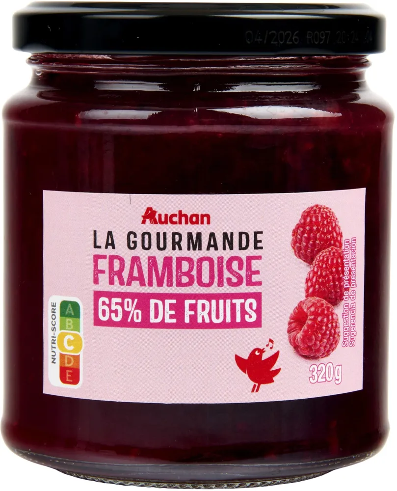 La Gourmande Framboise65% de fruits