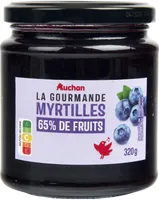 La Gourmande Myrtille65% de fruits