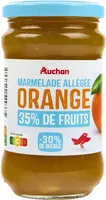 Orange allégée de sucres