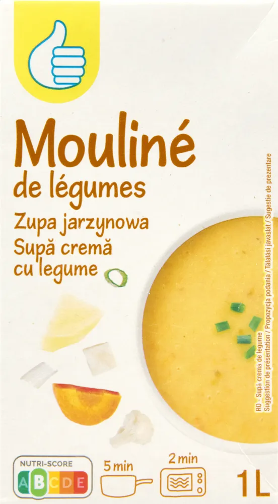 Mouliné légumes variés 1L