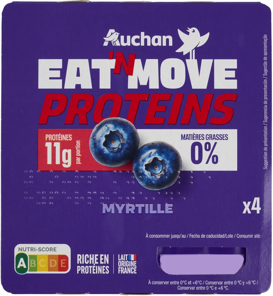 Eat'n Move Proteins Myrtille