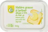 Matière grasse à tartiner allégée à 55% de mat. gr.
