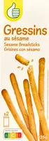 Gressins au sésame