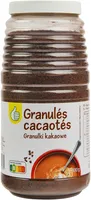 Granulés cacaotés
