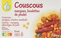 Couscous - merguez, boulettes de poulet