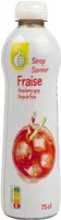 Sirop saveur fraise