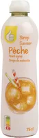 Sirop saveur pêche