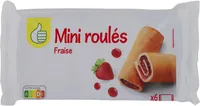 Mini Roulés Fraise