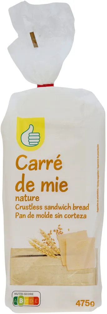 Carré de mie nature