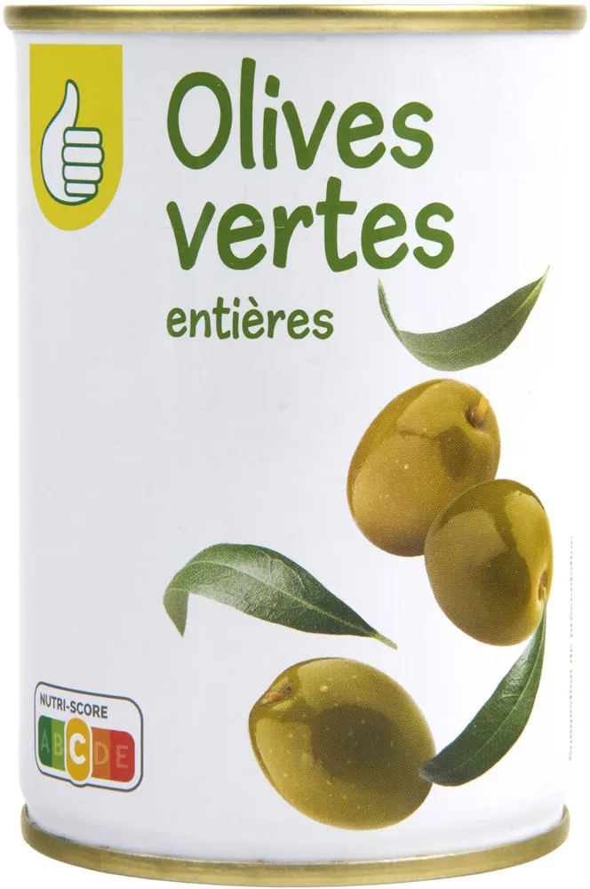 Olives vertes entières